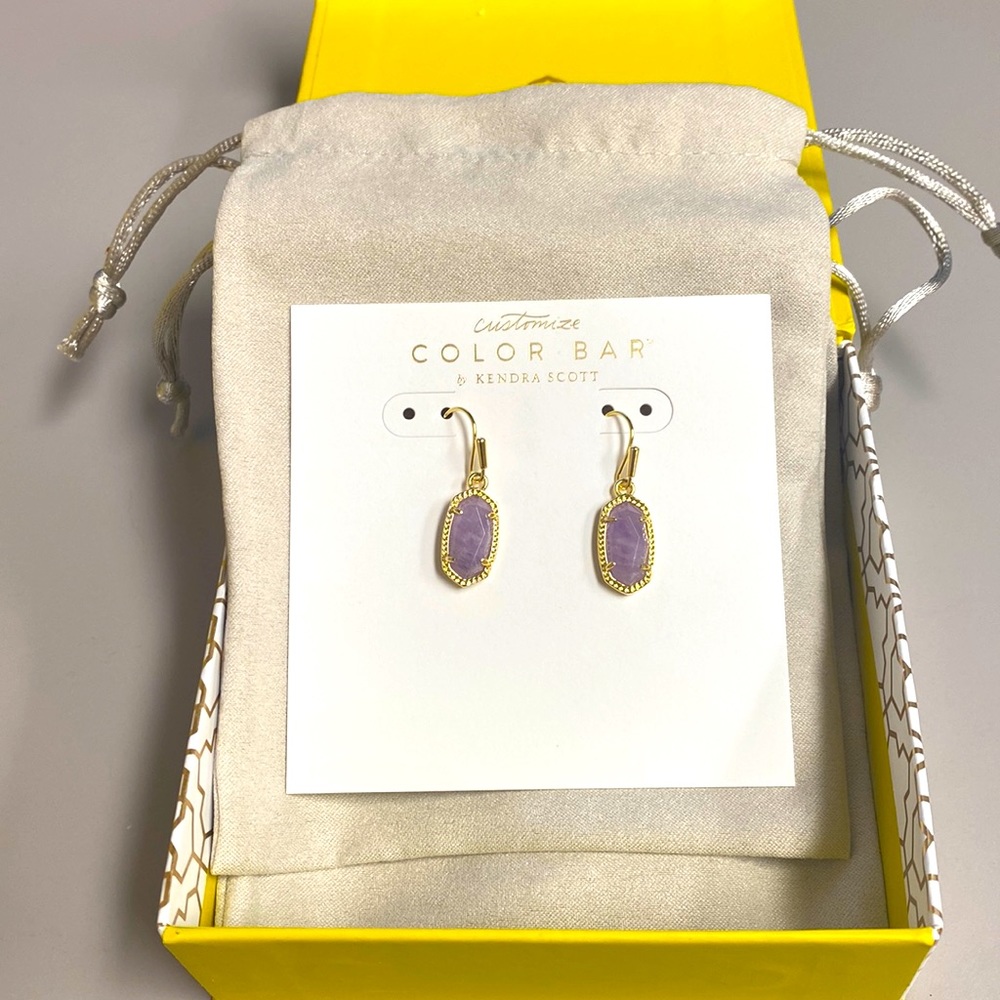 Kendra Scott Amethyst Lee Earring